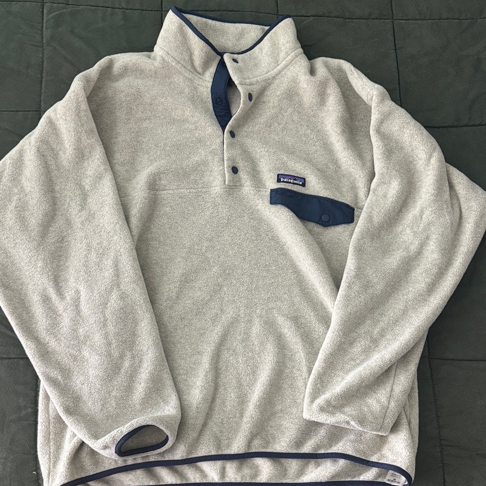 Patagonia Synchilla Cream Fleece Pullover